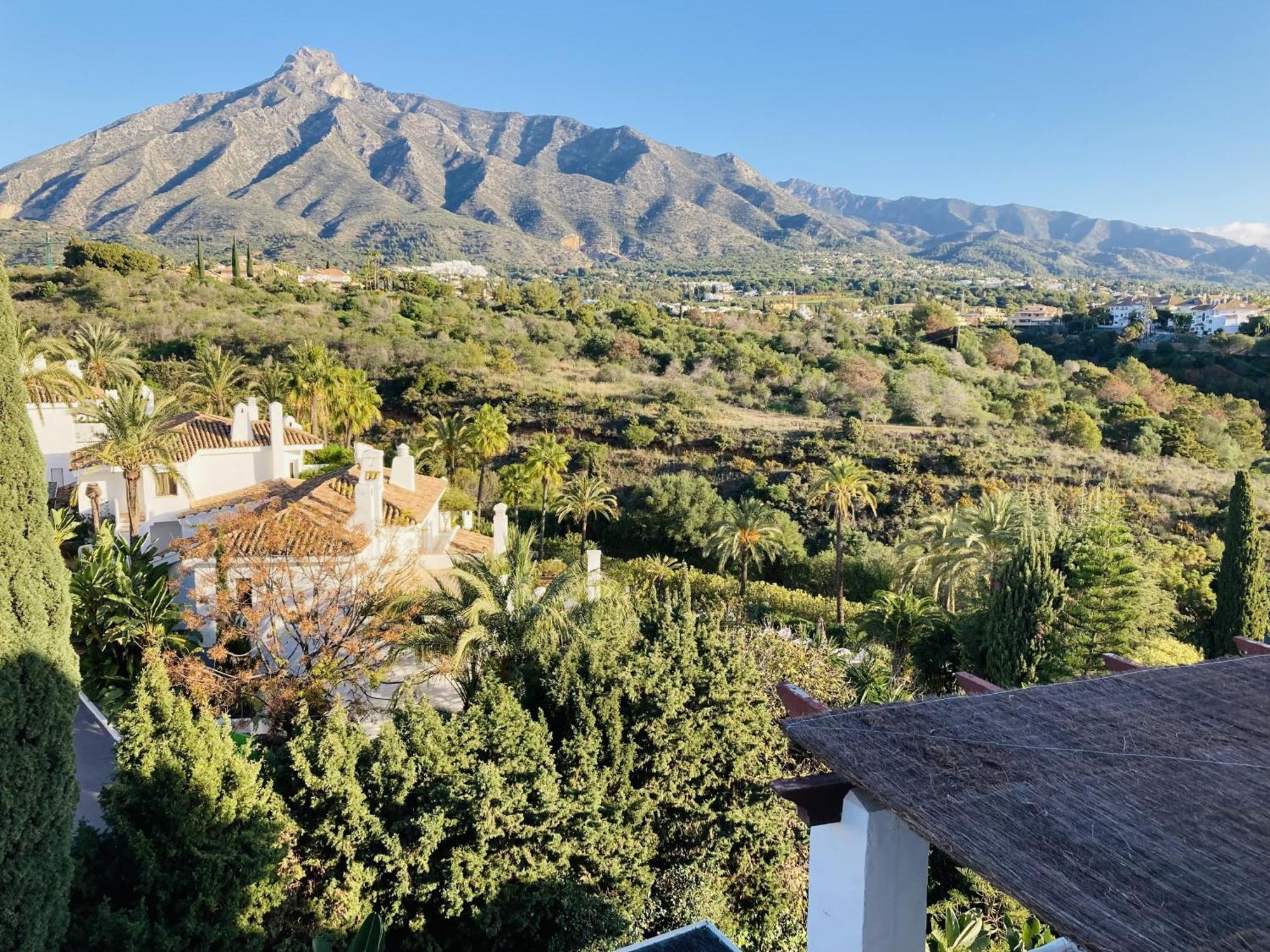 Las Lomas - Pool, Terrace & View Marbella Bagian luar foto